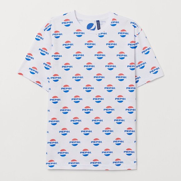 70s 80s Vintage PEPSI Logo T-Shirt | XL | NEW - Picture 1 of 8